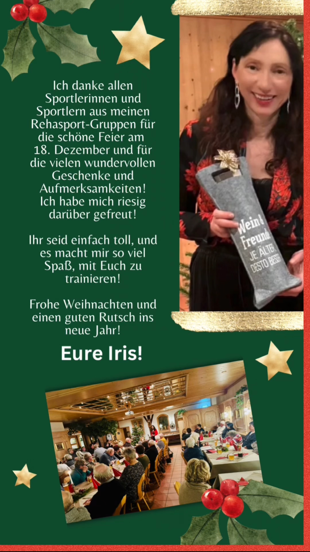 Weihnachtsfeier Iris Heinrich 2024