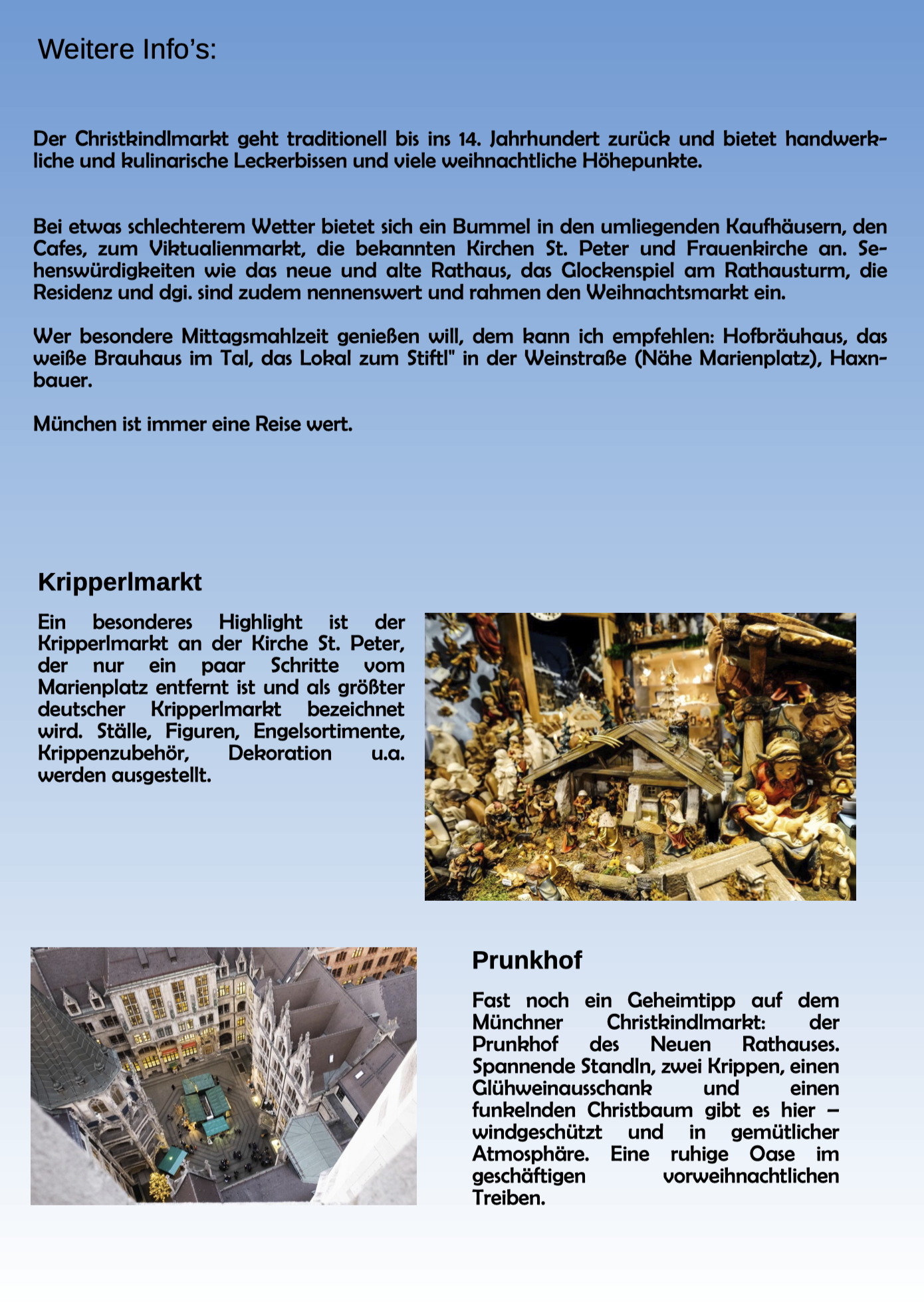 BVS Vereinsausflug 3. Dezember 2026