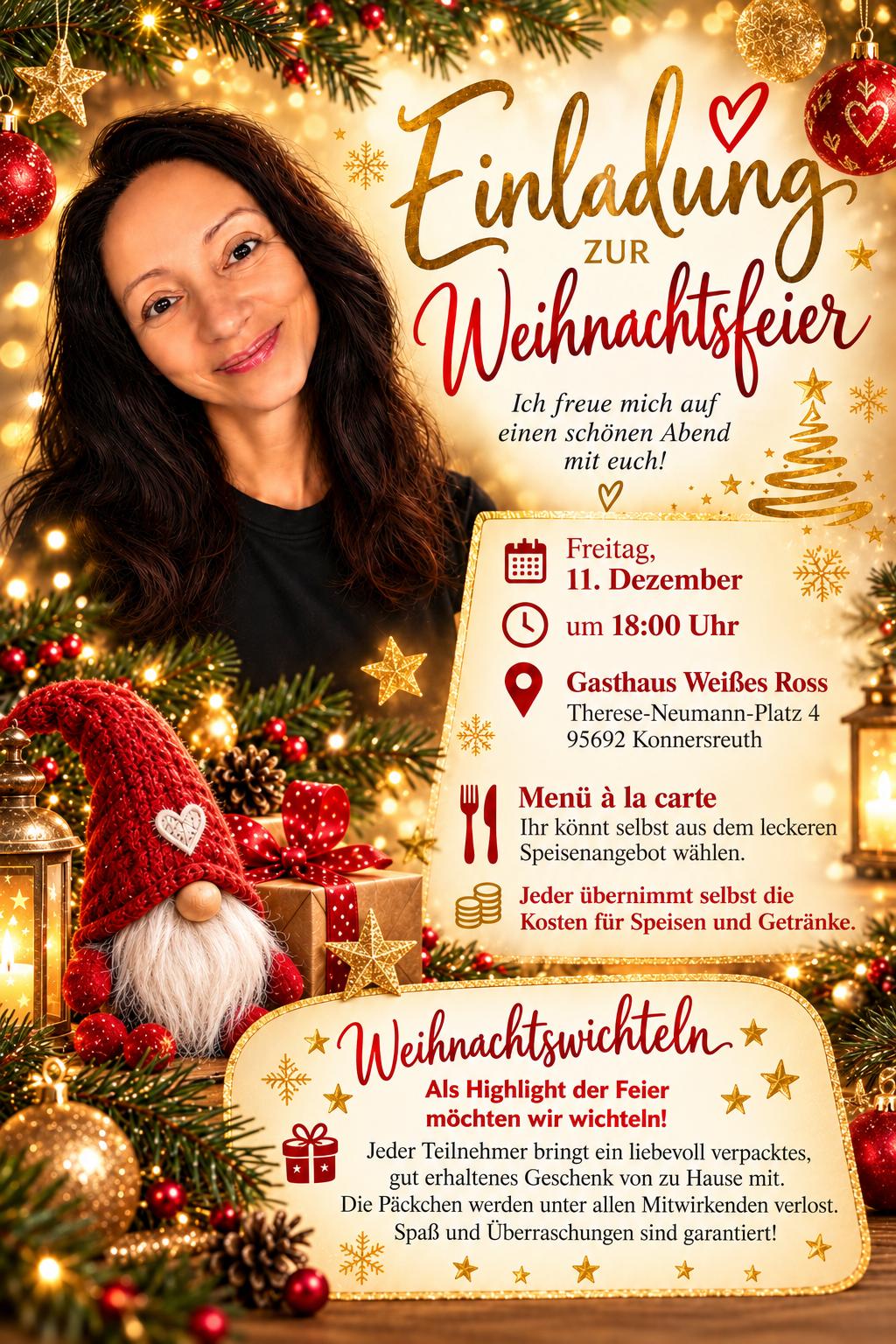 Weihnachtsfeier 2026